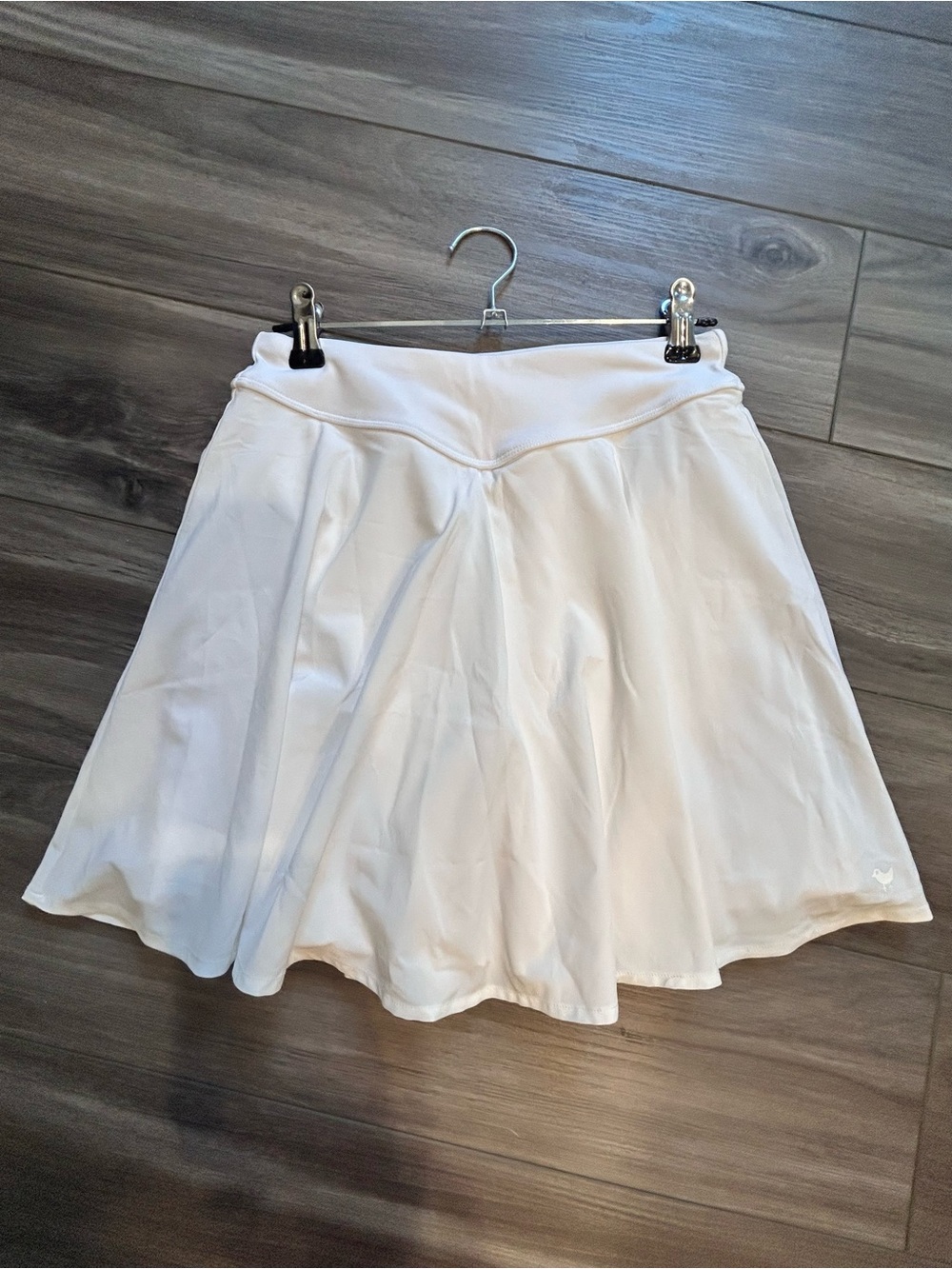 Bad Birdie Women White Tenis Skirt